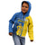 Ukraine Statehood Day 1918 Kid Hoodie Coat Of Arms With Ukrainian Folk Pattern