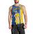 Ukraine Statehood Day 1918 Men Tank Top Coat Of Arms With Ukrainian Folk Pattern