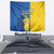 Ukraine Statehood Day 1918 Tapestry Coat Of Arms With Ukrainian Folk Pattern