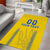 Custom Ukraine Football Area Rug Come On Zbirna Yellow Version