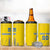 Custom Ukraine Football 4 in 1 Can Cooler Tumbler Come On Zbirna Yellow Version