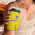 Custom Ukraine Football 4 in 1 Can Cooler Tumbler Come On Zbirna Yellow Version