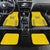 Custom Ukraine Football Car Mats Come On Zbirna Yellow Version