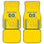 Custom Ukraine Football Car Mats Come On Zbirna Yellow Version