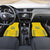 Custom Ukraine Football Car Mats Come On Zbirna Yellow Version