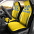 Custom Ukraine Football Car Seat Cover Come On Zbirna Yellow Version