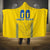 Custom Ukraine Football Hooded Blanket Come On Zbirna Yellow Version