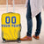 Custom Ukraine Football Luggage Cover Come On Zbirna Yellow Version