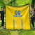 Custom Ukraine Football Quilt Come On Zbirna Yellow Version