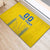 Custom Ukraine Football Rubber Doormat Come On Zbirna Yellow Version