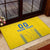 Custom Ukraine Football Rubber Doormat Come On Zbirna Yellow Version