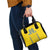 Custom Ukraine Football Shoulder Handbag Come On Zbirna Yellow Version