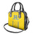 Custom Ukraine Football Shoulder Handbag Come On Zbirna Yellow Version