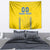 Custom Ukraine Football Tapestry Come On Zbirna Yellow Version