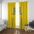 Custom Ukraine Football Window Curtain Come On Zbirna Yellow Version