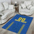 Custom Ukraine Football Area Rug Come On Zbirna Blue Version