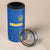 Custom Ukraine Football 4 in 1 Can Cooler Tumbler Come On Zbirna Blue Version