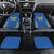 Custom Ukraine Football Car Mats Come On Zbirna Blue Version