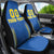 Custom Ukraine Football Car Seat Cover Come On Zbirna Blue Version