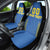 Custom Ukraine Football Car Seat Cover Come On Zbirna Blue Version