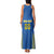 Custom Ukraine Football Family Matching Tank Maxi Dress and Hawaiian Shirt Come On Zbirna Blue Version