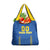 Custom Ukraine Football Grocery Bag Come On Zbirna Blue Version