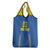 Custom Ukraine Football Grocery Bag Come On Zbirna Blue Version