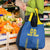 Custom Ukraine Football Grocery Bag Come On Zbirna Blue Version