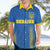 Custom Ukraine Football Hawaiian Shirt Come On Zbirna Blue Version