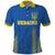 Custom Ukraine Football Polo Shirt Come On Zbirna Blue Version