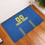 Custom Ukraine Football Rubber Doormat Come On Zbirna Blue Version