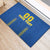 Custom Ukraine Football Rubber Doormat Come On Zbirna Blue Version