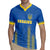 Custom Ukraine Football Rugby Jersey Come On Zbirna Blue Version