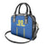 Custom Ukraine Football Shoulder Handbag Come On Zbirna Blue Version