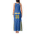 Custom Ukraine Football Tank Maxi Dress Come On Zbirna Blue Version