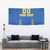 Custom Ukraine Football Tapestry Come On Zbirna Blue Version