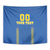 Custom Ukraine Football Tapestry Come On Zbirna Blue Version