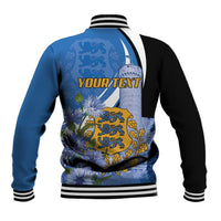Estonia Independence Day Personalized Baseball Jacket Pikk Hermann Tower Estonian Pride