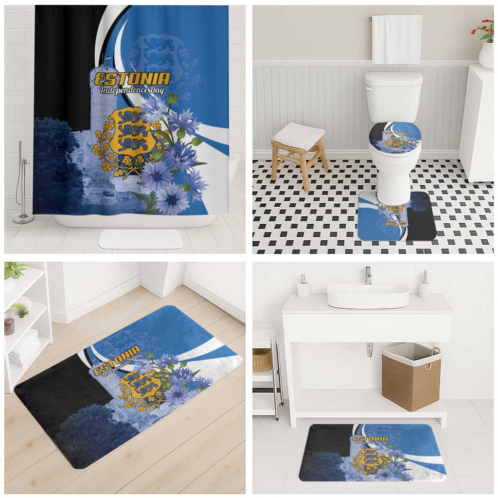 Estonia Independence Day Bathroom Set Pikk Hermann Tower Estonian Pride