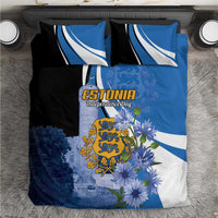 Estonia Independence Day Bedding Set Pikk Hermann Tower Estonian Pride