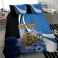 Estonia Independence Day Bedding Set Pikk Hermann Tower Estonian Pride