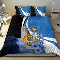 Estonia Independence Day Bedding Set Pikk Hermann Tower Estonian Pride