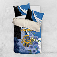 Estonia Independence Day Bedding Set Pikk Hermann Tower Estonian Pride
