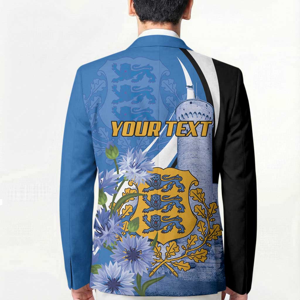 Estonia Independence Day Personalized Blazer Pikk Hermann Tower Estonian Pride