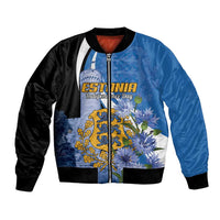 Estonia Independence Day Personalized Bomber Jacket Pikk Hermann Tower Estonian Pride