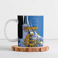 Estonia Independence Day Personalized Ceramic Mug Pikk Hermann Tower Estonian Pride