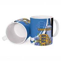 Estonia Independence Day Personalized Ceramic Mug Pikk Hermann Tower Estonian Pride