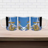 Estonia Independence Day Personalized Ceramic Mug Pikk Hermann Tower Estonian Pride