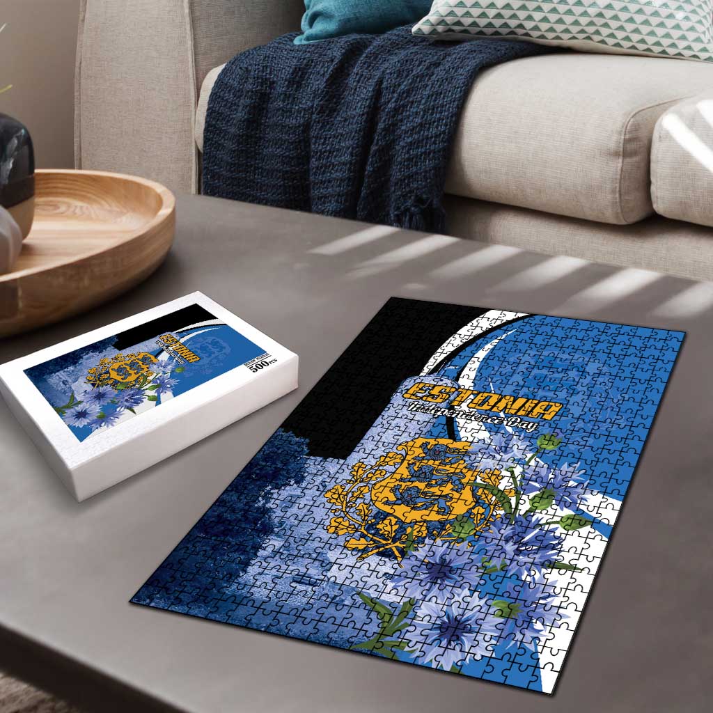 Estonia Independence Day Puzzle Pikk Hermann Tower Estonian Pride