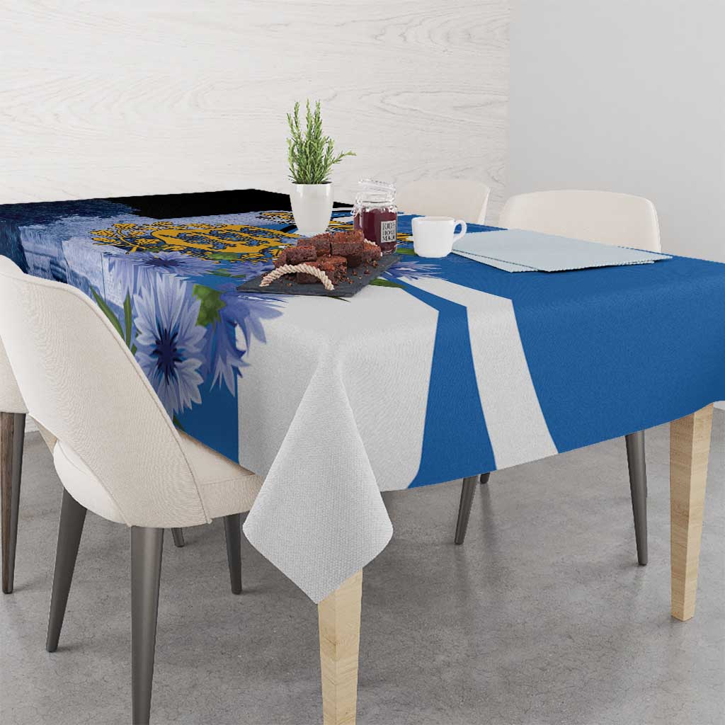 Estonia Independence Day Tablecloth Pikk Hermann Tower Estonian Pride